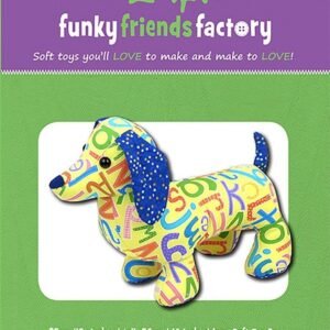 Digger & Dixie Dachshund – Funky Friends Factory Pattern
