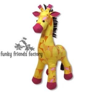 Raff Giraffe – Funky Friends Factory Pattern