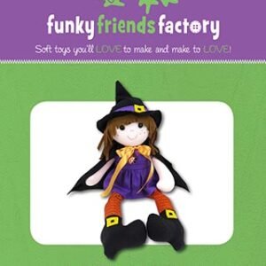 Whitney Witch Halloween Doll- Funky Friends Factory Pattern