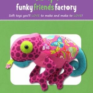 Coco The Chameleon – Funky Friends Factory Pattern