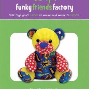 Ben the Beginner Bear – Funky Friends Factory Pattern