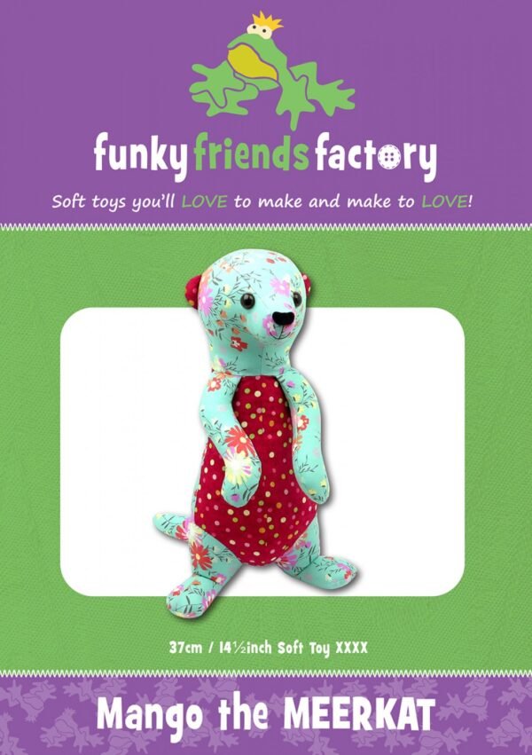 Mango the Meerkat - Funky Friends Factory Pattern