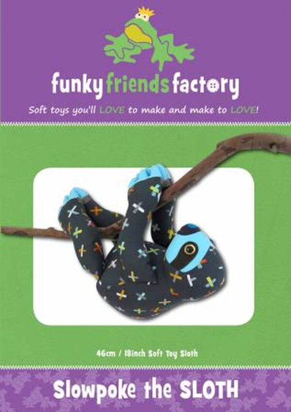 Slowpoke the Sloth - Funky Friends Factory Pattern