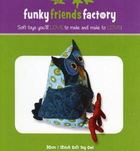 Ollie the Laid Back Owl – Funky Friends Factory Pattern
