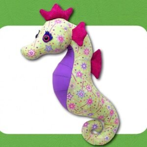 Sparkles Seahorse – Funky Friends Factory Pattern