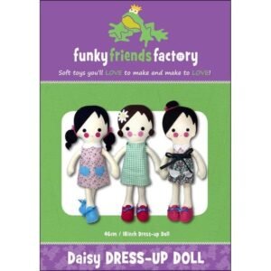 Daisy Dress-up Doll – Funky Friends Factory Pattern