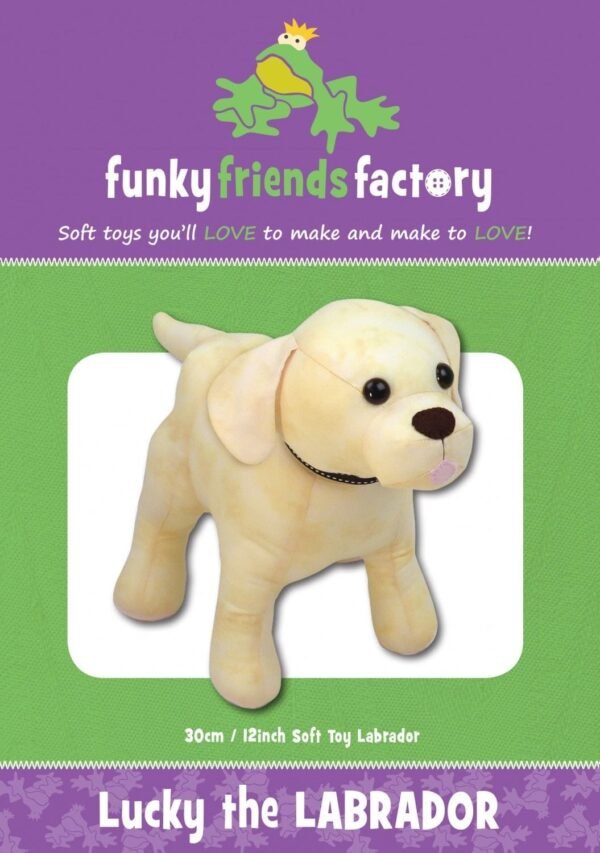 Lucky the Labrador - Funky Friends Factory Pattern