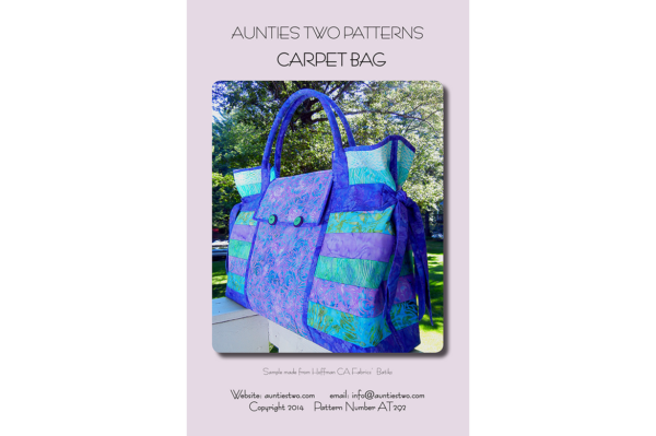 Aunties Two Carpet Bag pattern