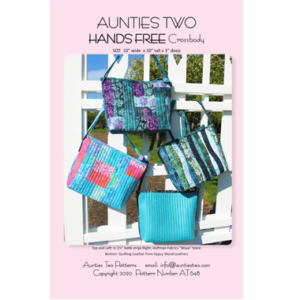 Hands Free Cross Body Bag- Aunties Two Bag Pattern