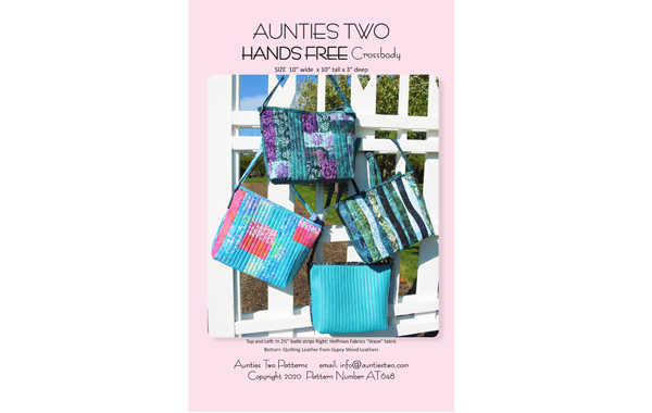 Hands Free Cross Body Bag- Aunties Two Bag Pattern