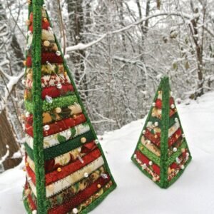 Aunties Two – Christmas Trees Pattern