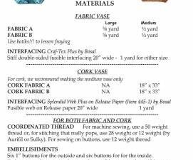 Aunties Two Woven Vase Pattern