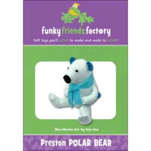 Preston The Polar Bear – Funky Friends Factory Pattern