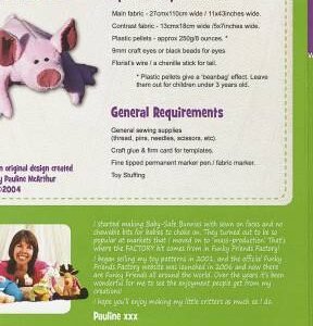 Petunia Piglet – Funky Friends Factory Pattern